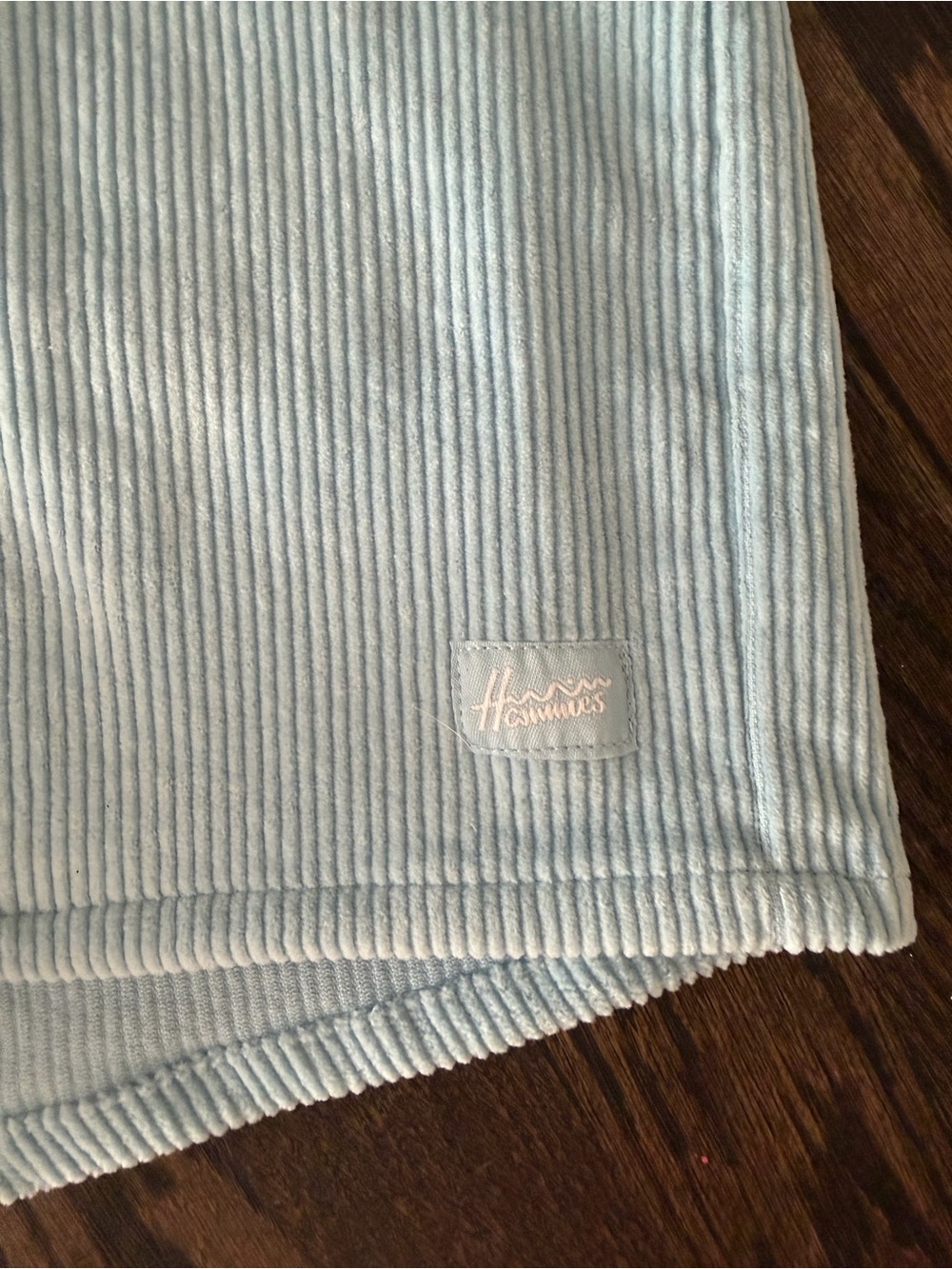 Hammies Powder Blue Corduroy Shorts Retro Coastal Beachy Size 28 NWT - Picture 4 of 6